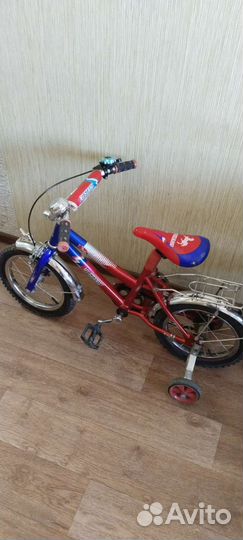 Детский велосипед, диаметр колес 14