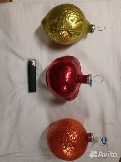 Елочные игрушки СССР