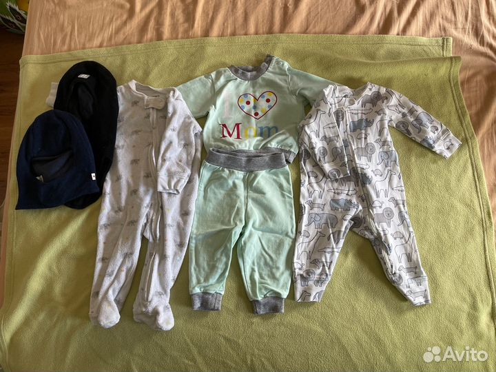 Пакет вещей для мальчика 56 62 68