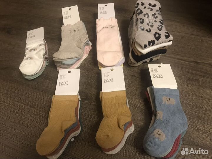 Носки hm для девочек и мальчиков