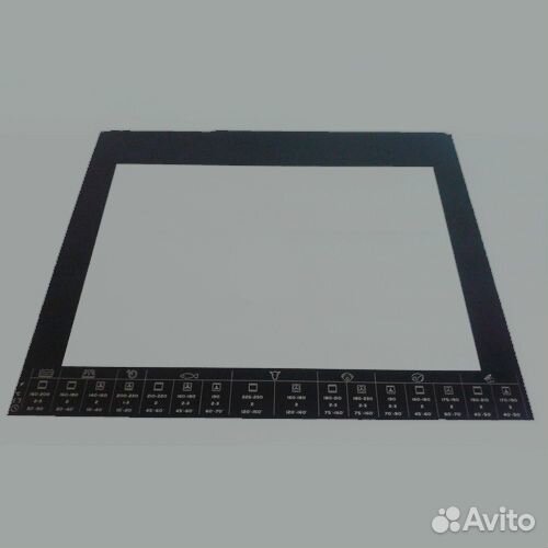 Внутреннее стекло двери духовки Hansa