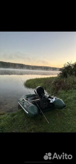 Лодка аква 2800, мотор hangkai 6