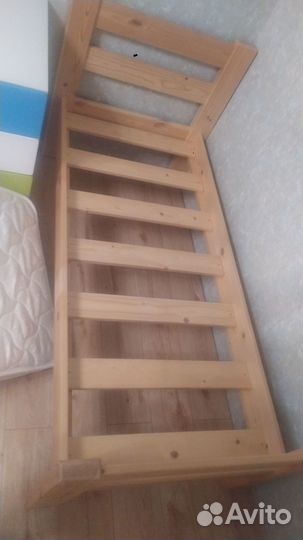 Детская кровать с матрасом бу