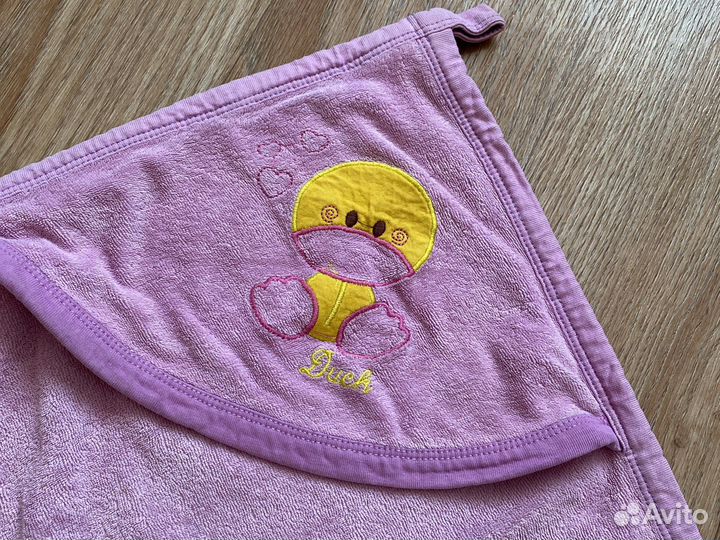 Плед детский плюшевый и полотенце