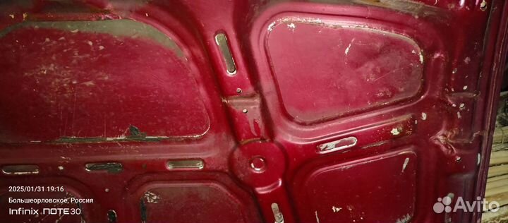 Капот на daewoo nexia 2