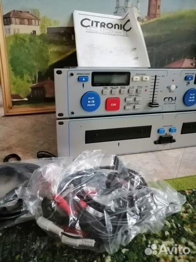 CD плеер, DJ контроллер, Citronic