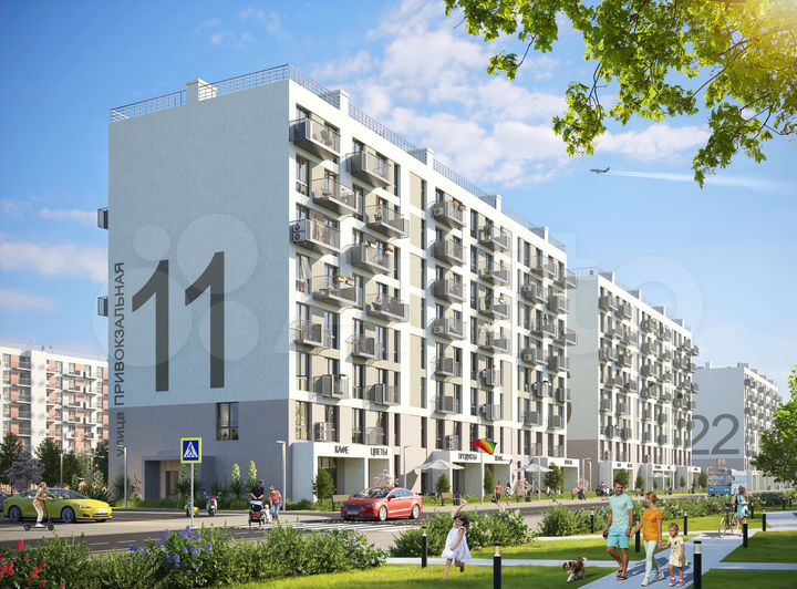 2-к. квартира, 58,3 м², 7/8 эт.