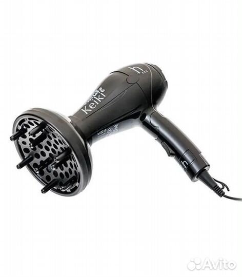 Фен Harizma Keiki h10210, 1000 Вт, черный