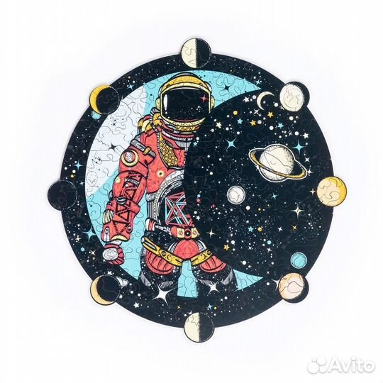 Деревянный пазл Космическая История (S/95) (Chapa)