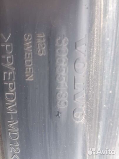 Накладки на пороги volvo xc90