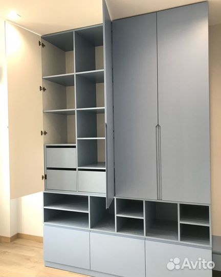 Шкаф с фрезеровкой