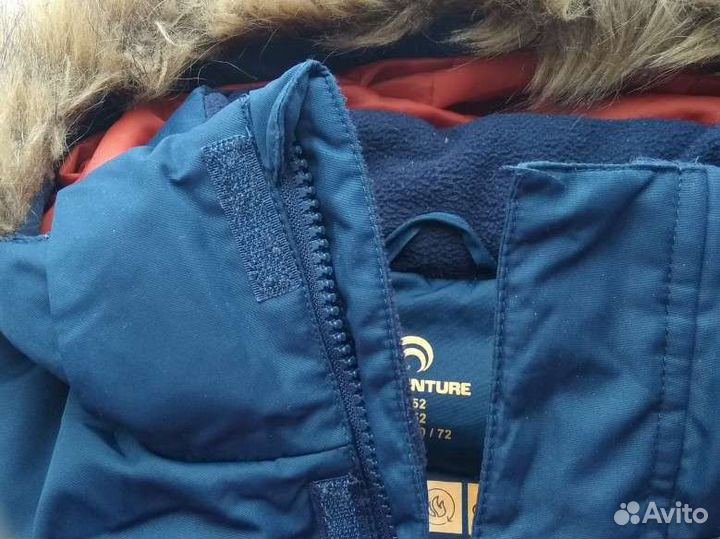 Пуховик outventure для мальчика р 152