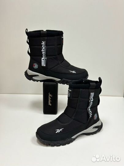 Reebok дутики ботинки зимние с мехом