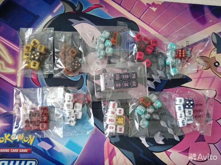 Кубики Pokemon TCG