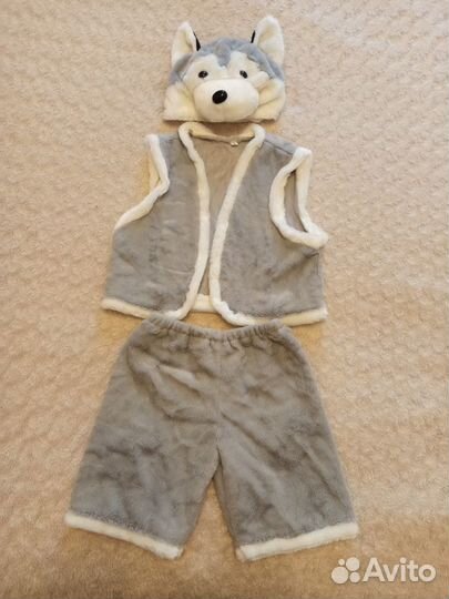 Новогодний костюм волка для мальчика