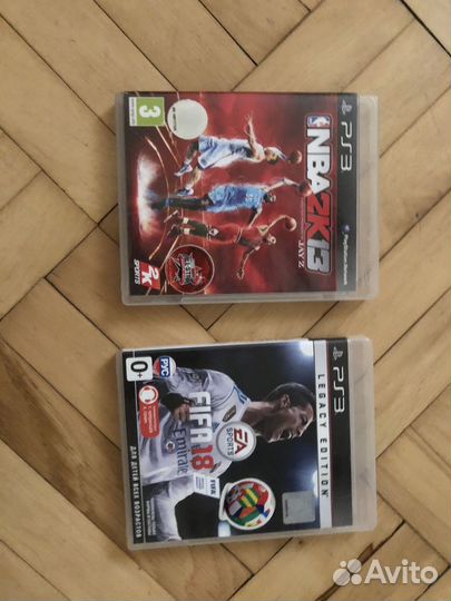 Fifa 18,NBA 2k13 PS3