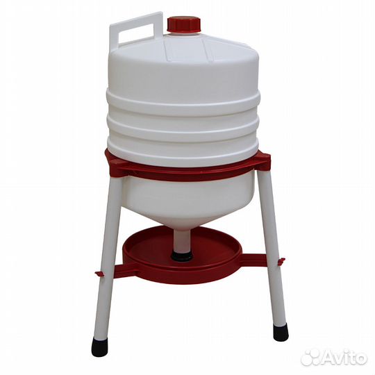 Сифонная поилка для уток, гусей, кур, на 30 литров