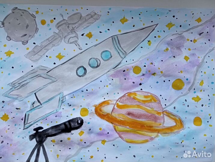 Рисунок в детский сад,школу