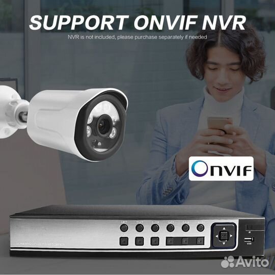 Видеонаблюдение R-cams для камер 9ти канальный IP