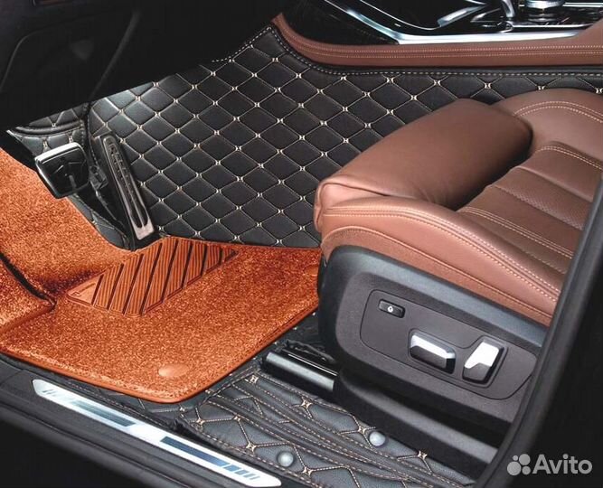 3D Коврики Lexus LS 600 570 500 460 450 5 Экокожа