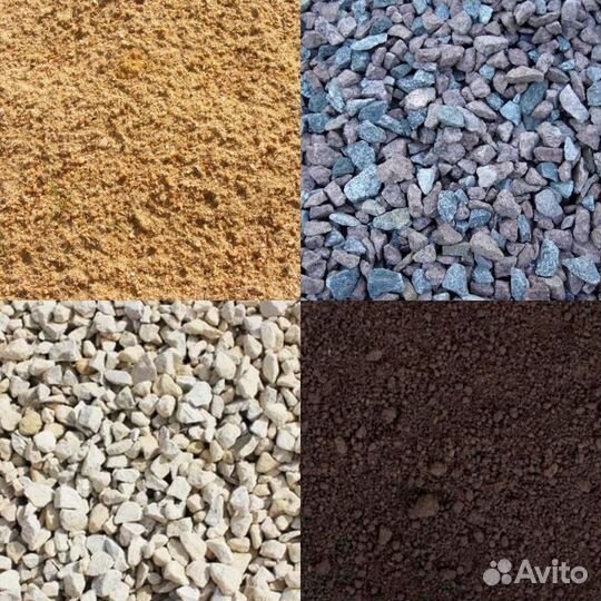 Щебень фракции 0/10 отсев