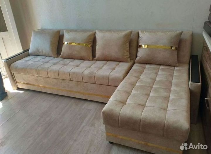 Угловой диван раскладной на заказ