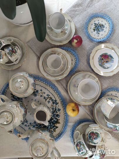 Чайно кофейный сервиз набор посуды