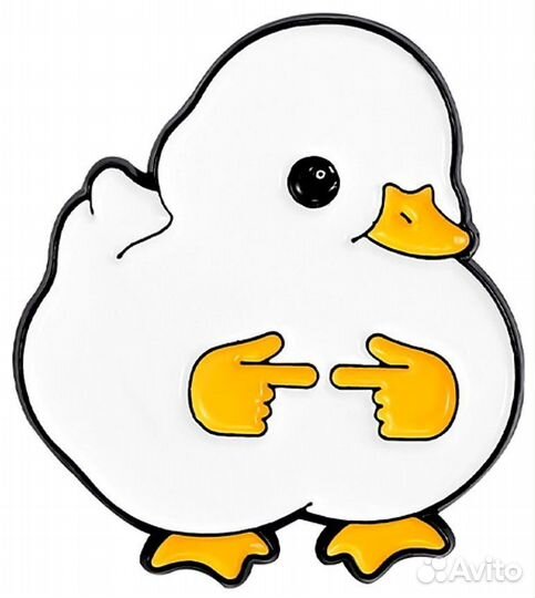 Значок уточка