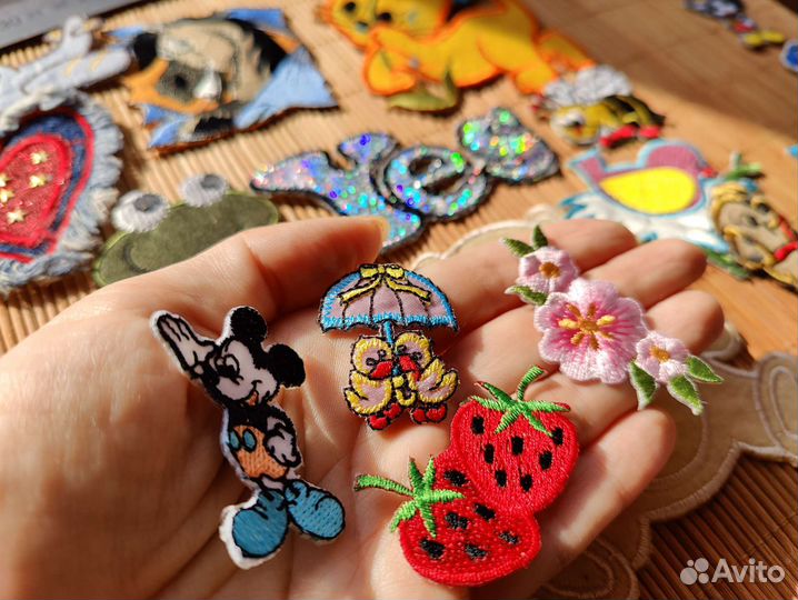 Термонаклейки на одежду заплатки украшение детские