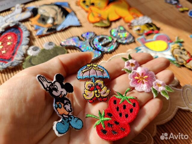 Термонаклейки на одежду заплатки украшение детские