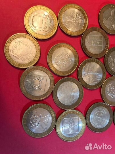 Юбилейные монеты 10 р