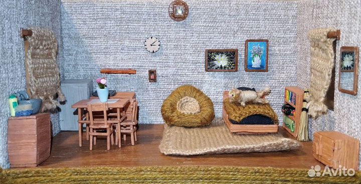 Декоративный домик ручной работы