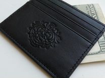 Кожаный тинькофф кошелёк premium