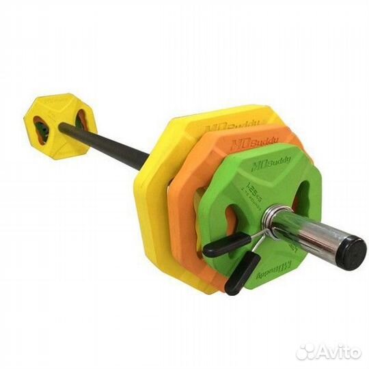 Бодипамп MD Buddy MD3016A 20 кг, черный гриф