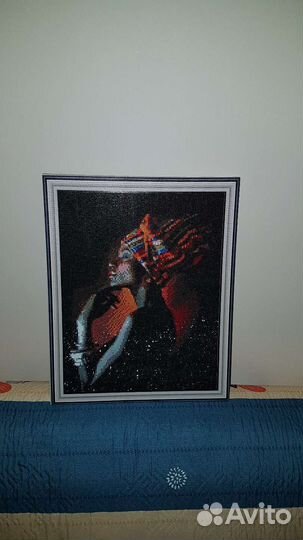 Алмазная вышивка готовая работа