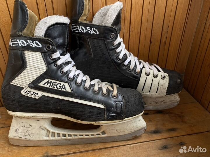Коньки хоккейные mega 10-50