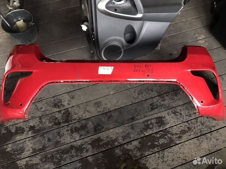 Бампер задний Kia Rio 4 дорестайлинг