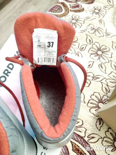 Лыжные ботинки nordway 37 размер