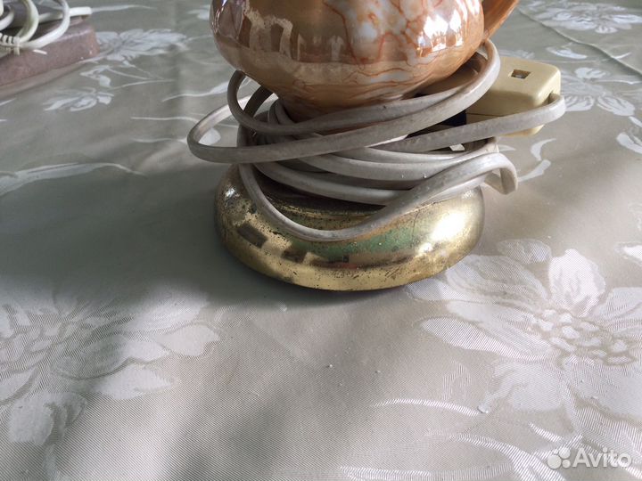 Лампа настольная и бра СССР