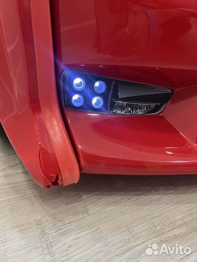 Детская кровать машина с подсветкой