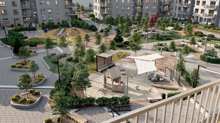 2-к. квартира, 69,4 м², 4/4 эт.