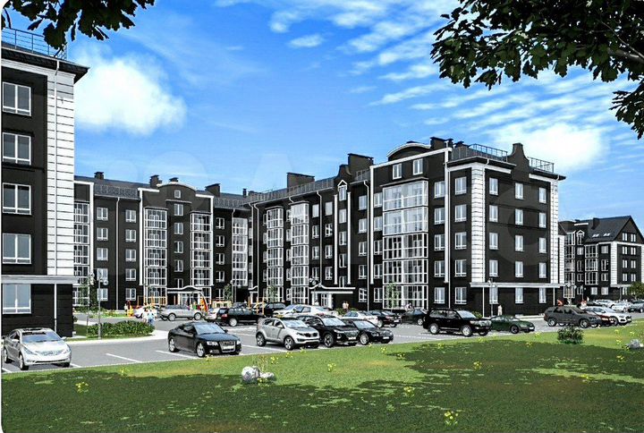 2-к. квартира, 57 м², 2/5 эт.