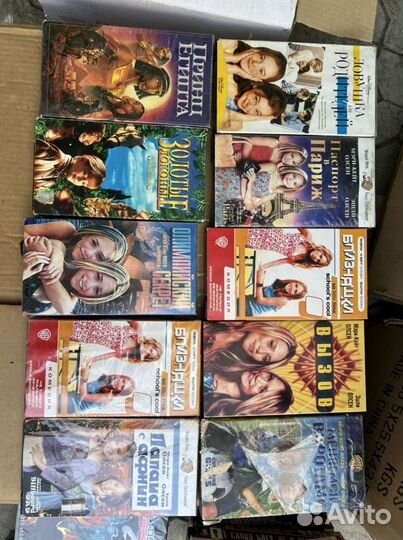 Видеокассеты мультфильмы и детские фильмы