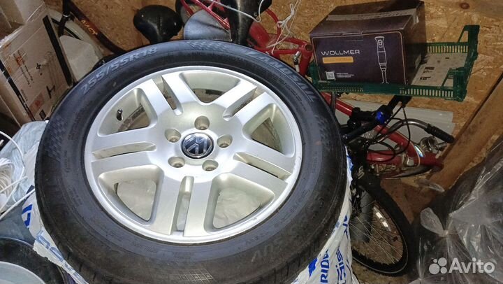 Колеса в сборе r18 летние VAG