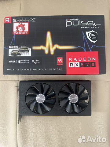 Видеокарта rx570 8gb sapphire pulse купить в Краснодаре | Электроника ...