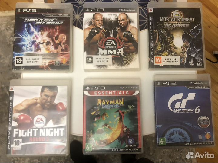Диски на ps3