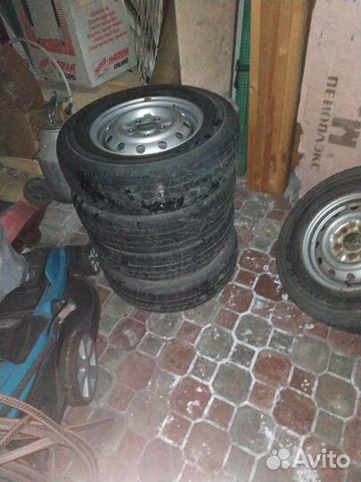 Колёса в сборе 185/80r14 6pr LT на дисках 114.3х5