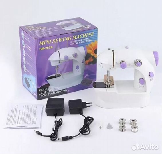 Швейная машина Mini Sewing Machine SM-202A