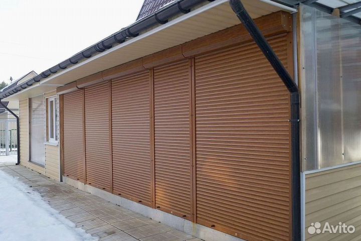 Гаражные ворота рольставни