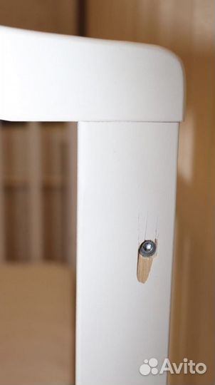 Кроватка детская с ортопедическим матрасом askona